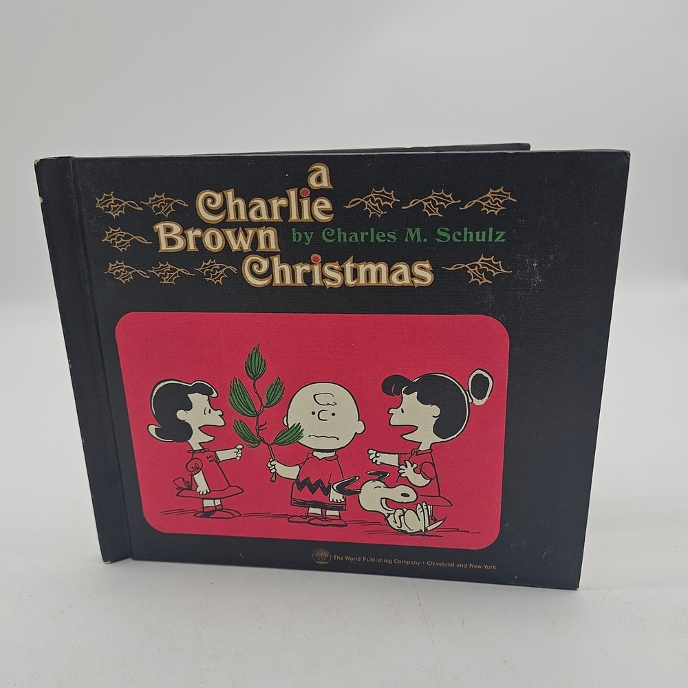 VTG A Charlie Brown Christmas English Hardcover Book By Charles M. Schulz 1st